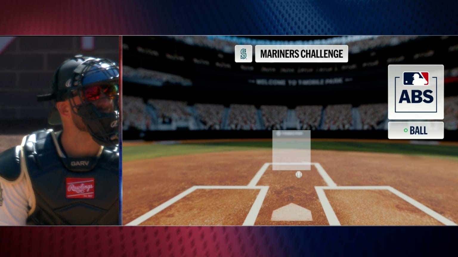 Ball 1 confirmed after ABS challenge | 07/05/2026 | Seattle Mariners