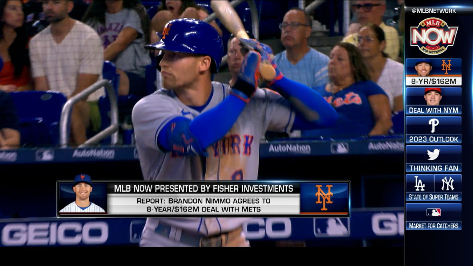 MLB Now on Mets adding Nimmo and Robertson 12/09/2022 New York Mets