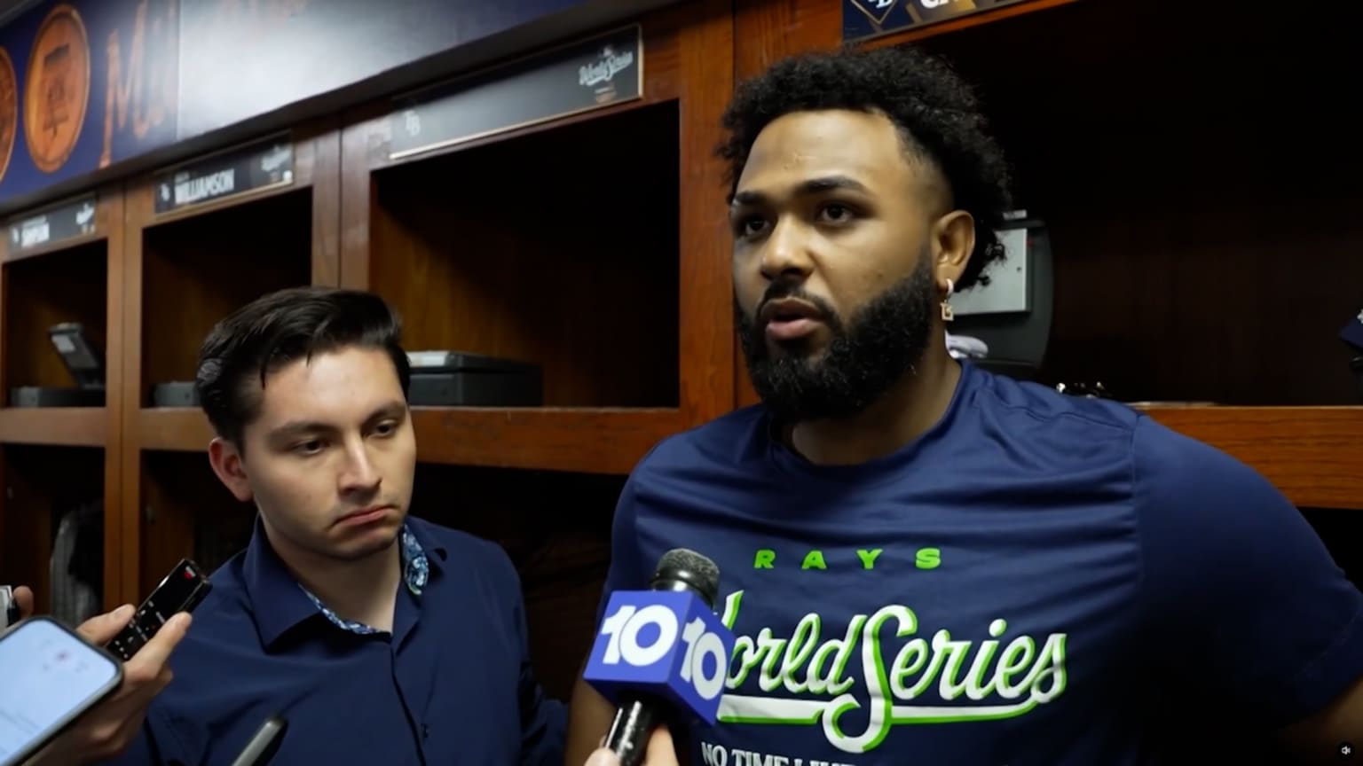 Junior Caminero on dugout emotions: 'Win Game 3' | 10/24/2026 | Atlanta ...