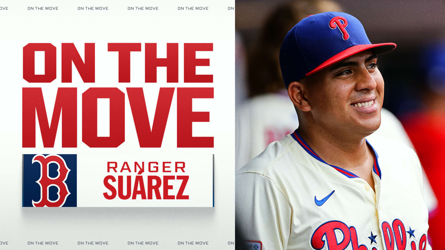 Ranger Suárez to sign five-year deal with Red Sox | 01/14/2026 | MLB.com