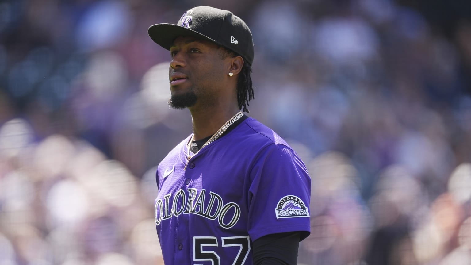 Angel Chivilli K's three in relief | 05/08/2025 | Colorado Rockies
