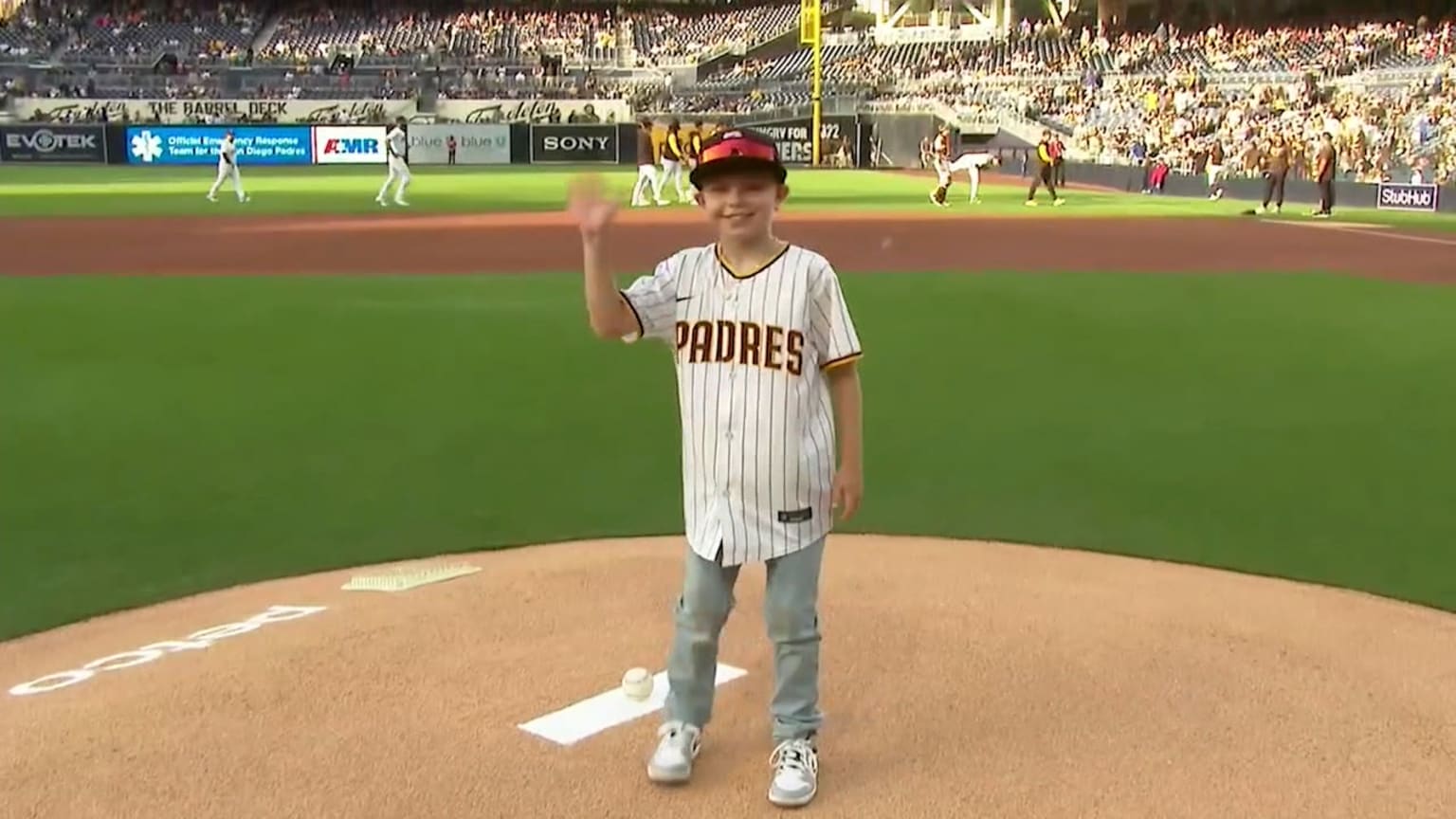 6/7/22 Game Ball Delivery 06/07/2022 San Diego Padres