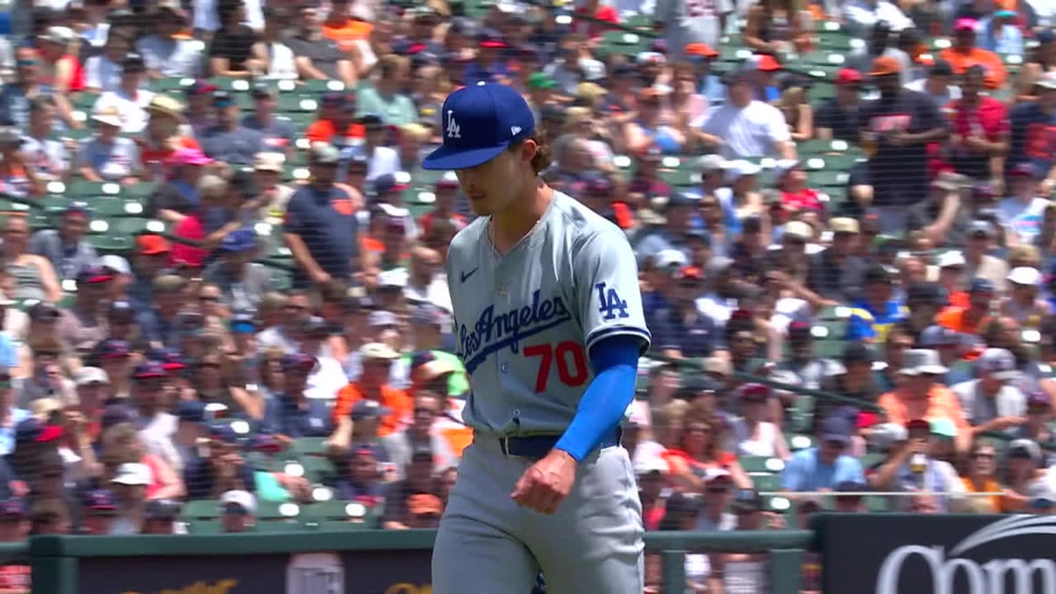 Justin Wrobleski strikes out four | 07/13/2024 | Los Angeles Dodgers