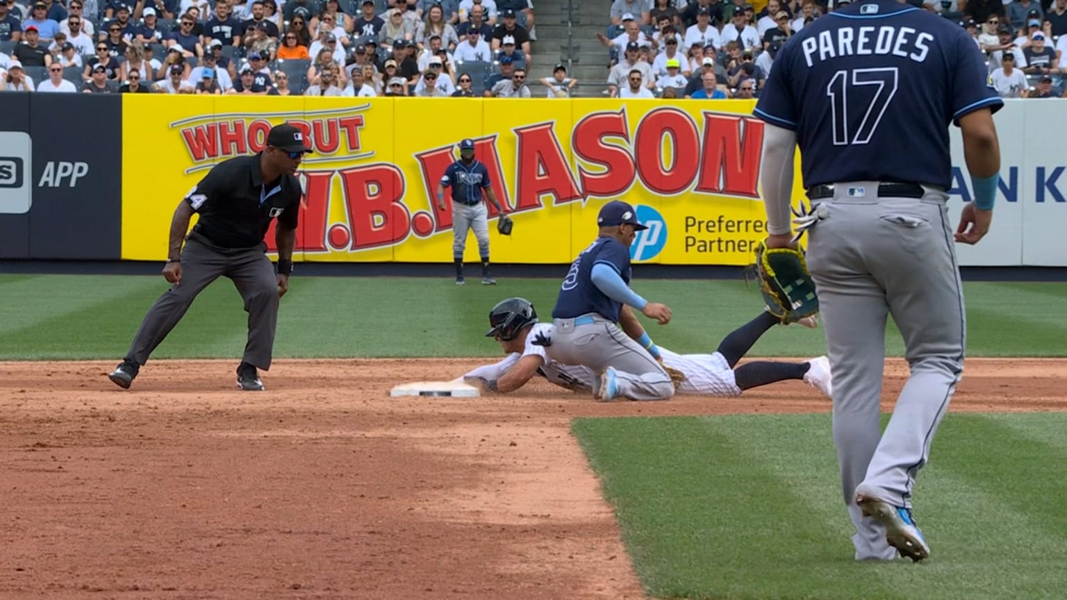 Volpe safe after review 05/13/2023 New York Yankees