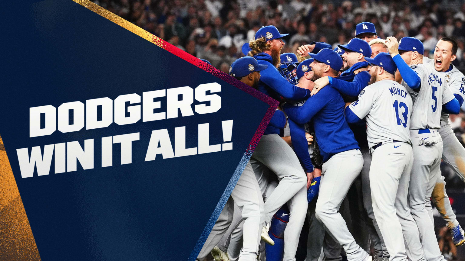 Dodgers win the 2024 World Series | 10/30/2024 | MLB.com