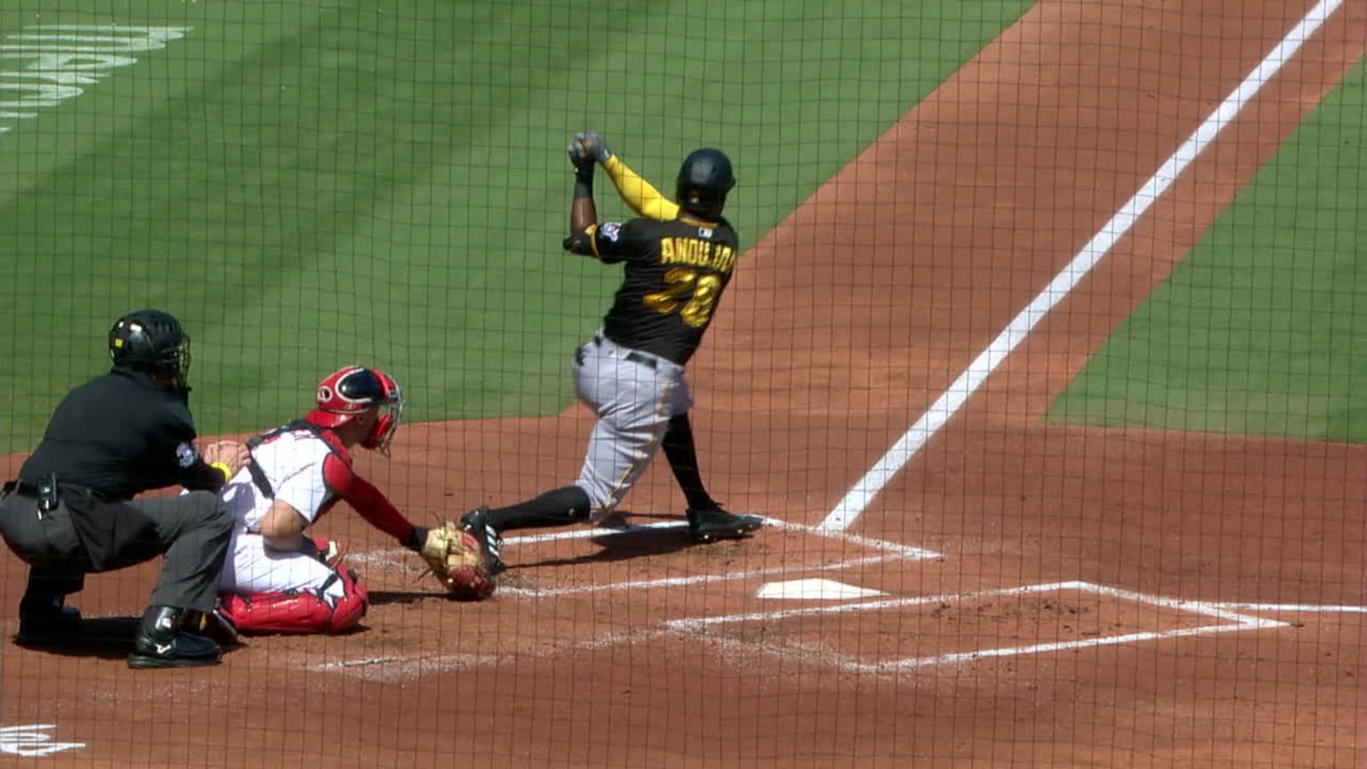 Miguel Andujar makes solid debut for Pirates, who ride 13-hit effort to  beat Reds
