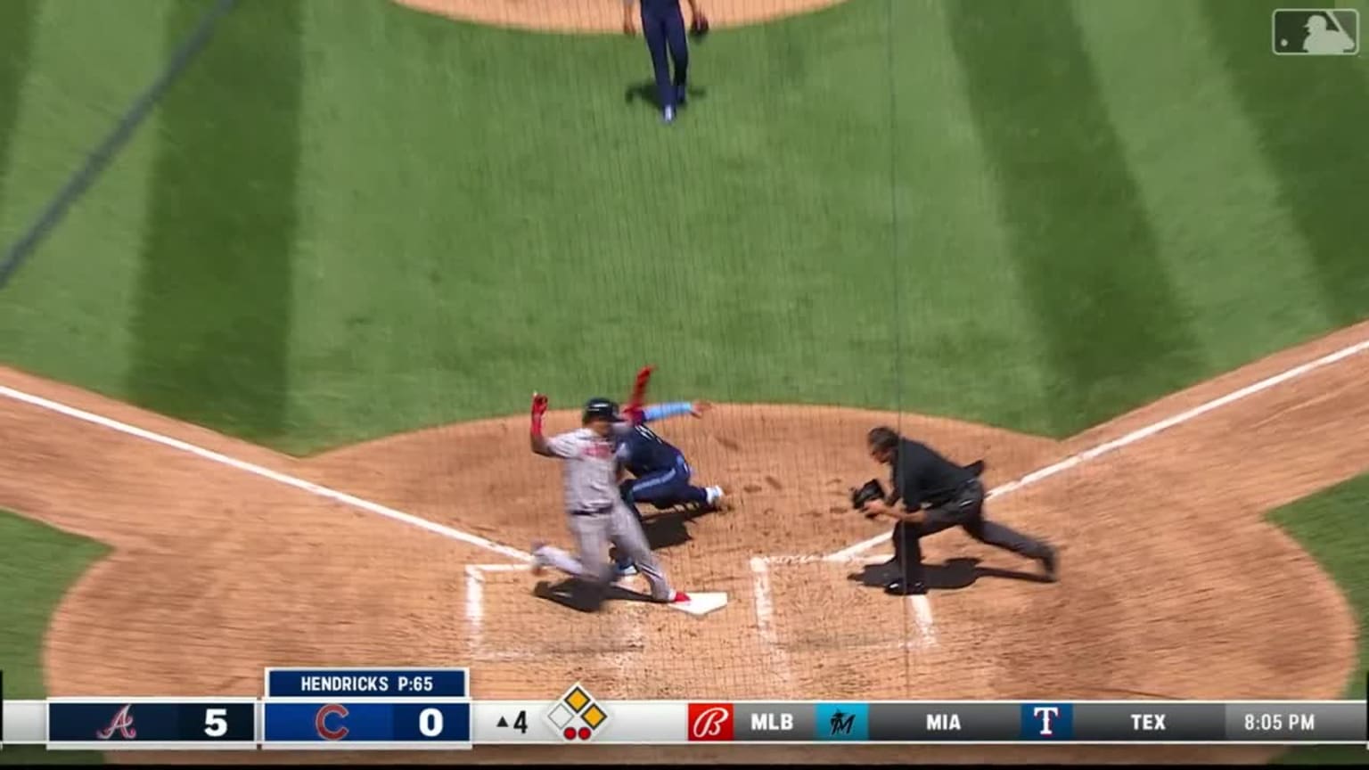 Braves' sevenrun 4th inning 08/04/2023 Atlanta Braves