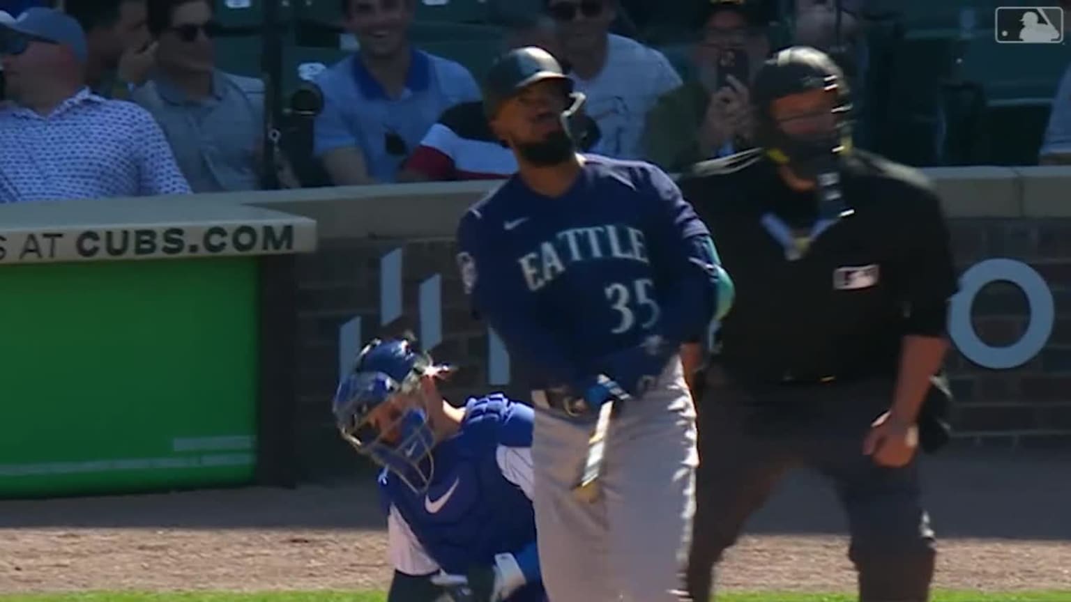 Mariners hit backtoback HRs 04/12/2023 Seattle Mariners