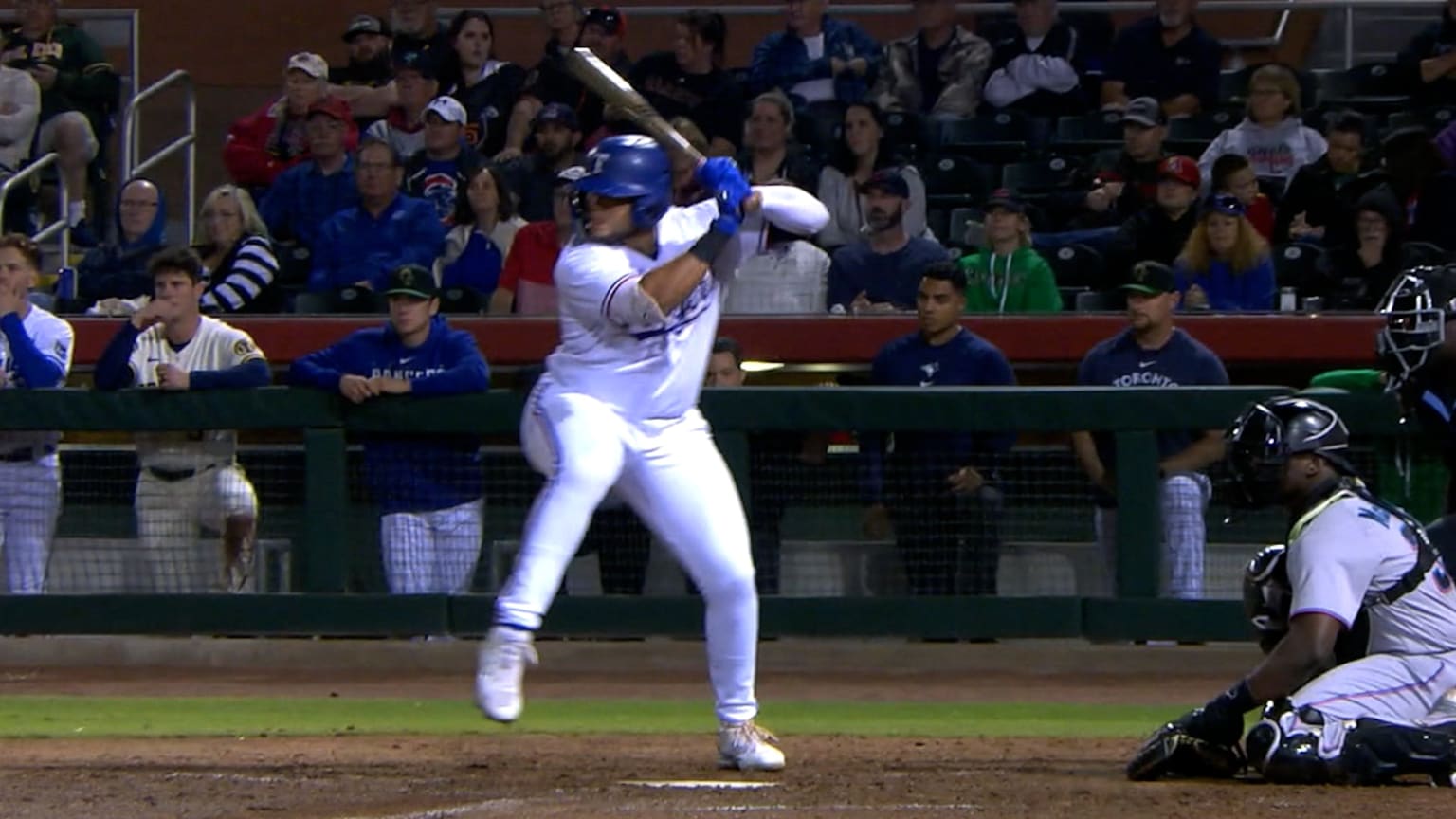 Top prospects Abimelec Ortiz, 1B, Rangers 01/14/2024 Texas Rangers