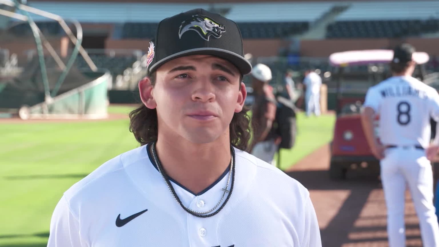 Christian Cairo talks playing in Arizona Fall League 10/05/2023