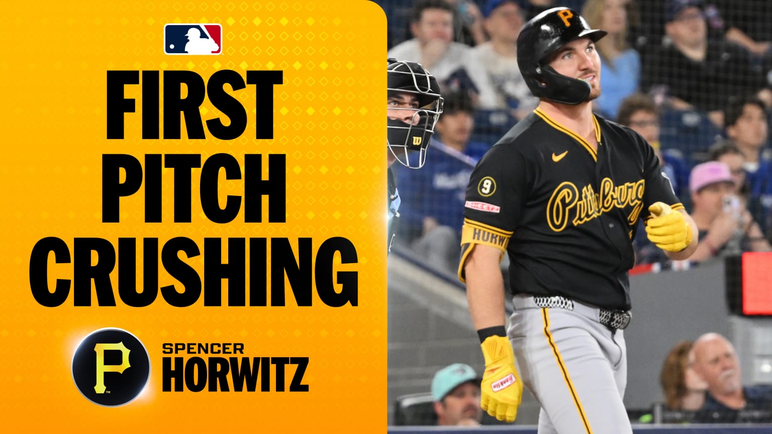 Spencer Horwitz Hits First-Pitch Home Run to Give Pirates Early Lead
