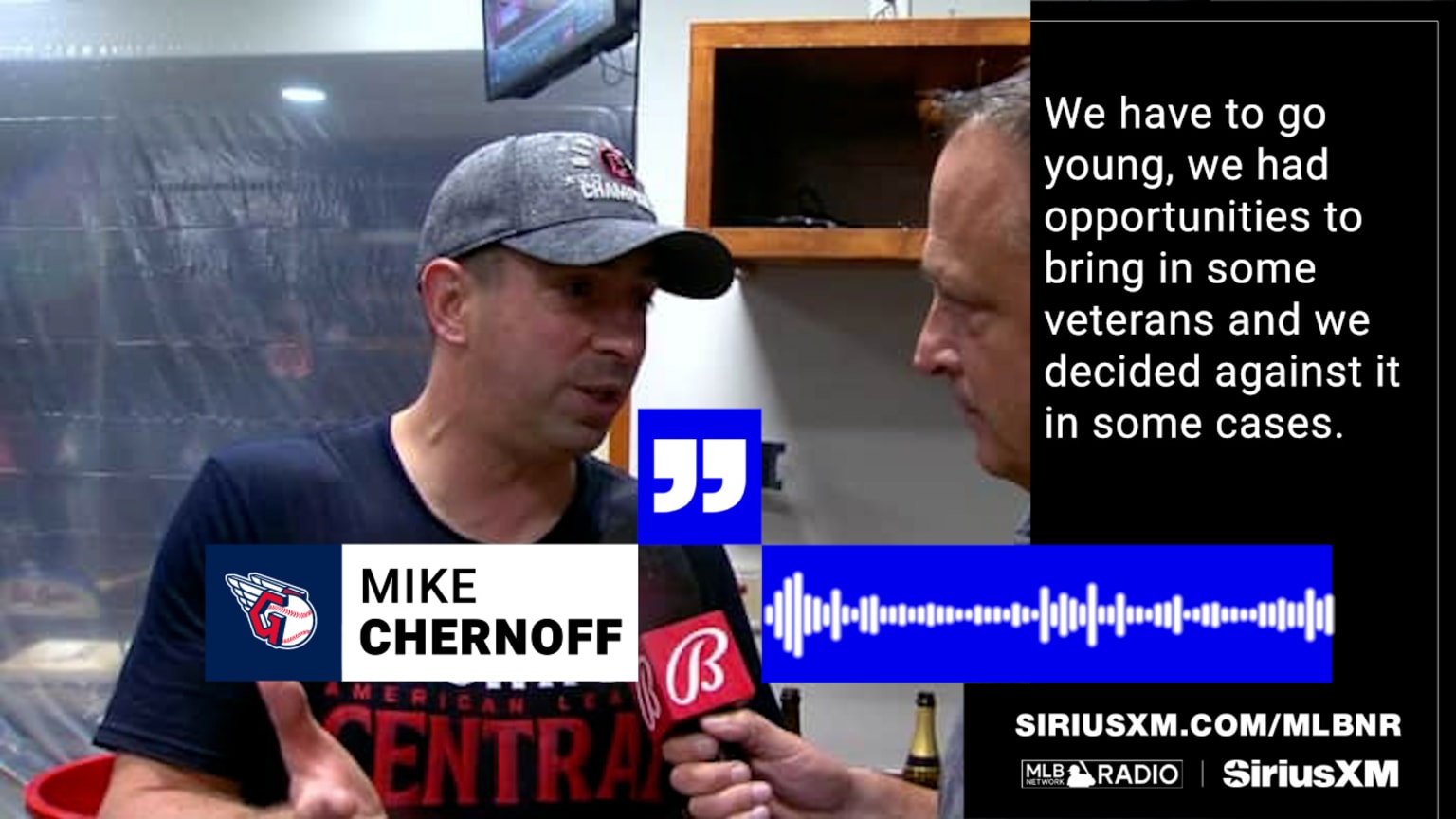 Mike Chernoff on building a young Guardians' core | 05/31/2026 ...