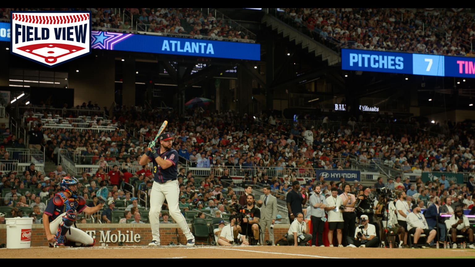 Field View: Cal Raleigh's first round of the HRD | 07/15/2025 | MLB.com