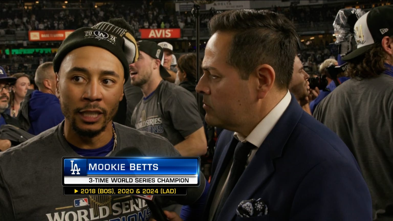 Mookie Betts on the Dodgers battling back in Game 5 10/31/2024