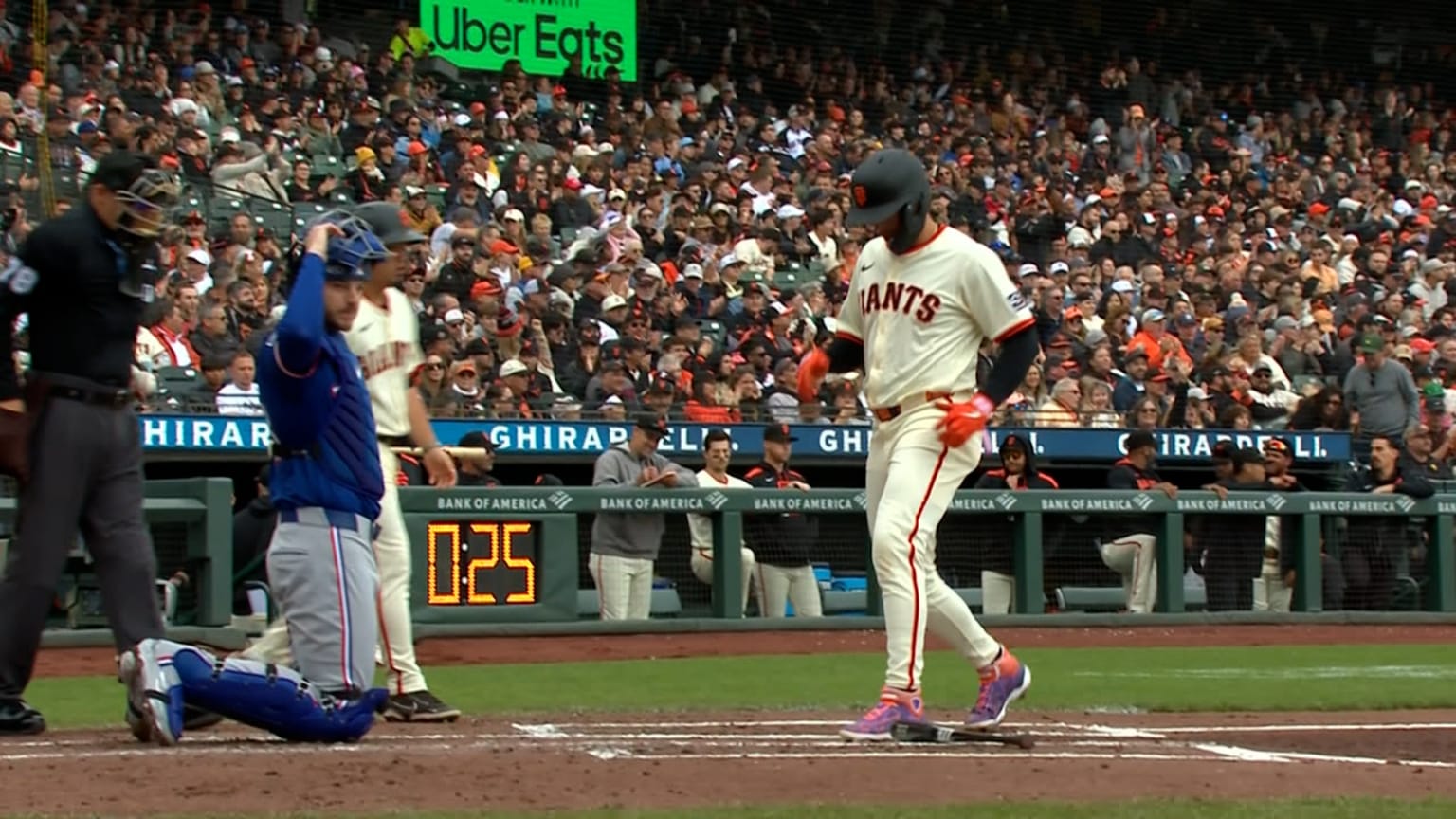 Adames anota la primera carrera de los Gigantes | 27/04/2025 | Los ...