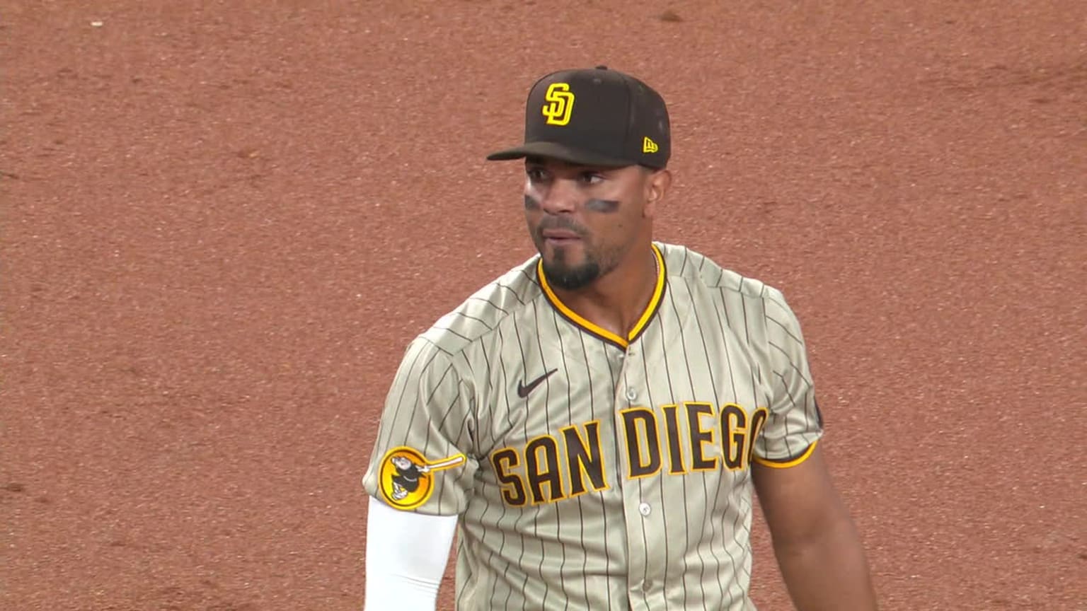 Xander Bogaerts makes a leaping catch | 09/11/2023 | San Diego Padres