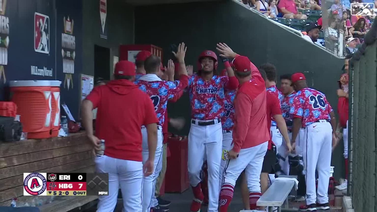James Wood swats a two run homer to rightcenter 06/17/2023