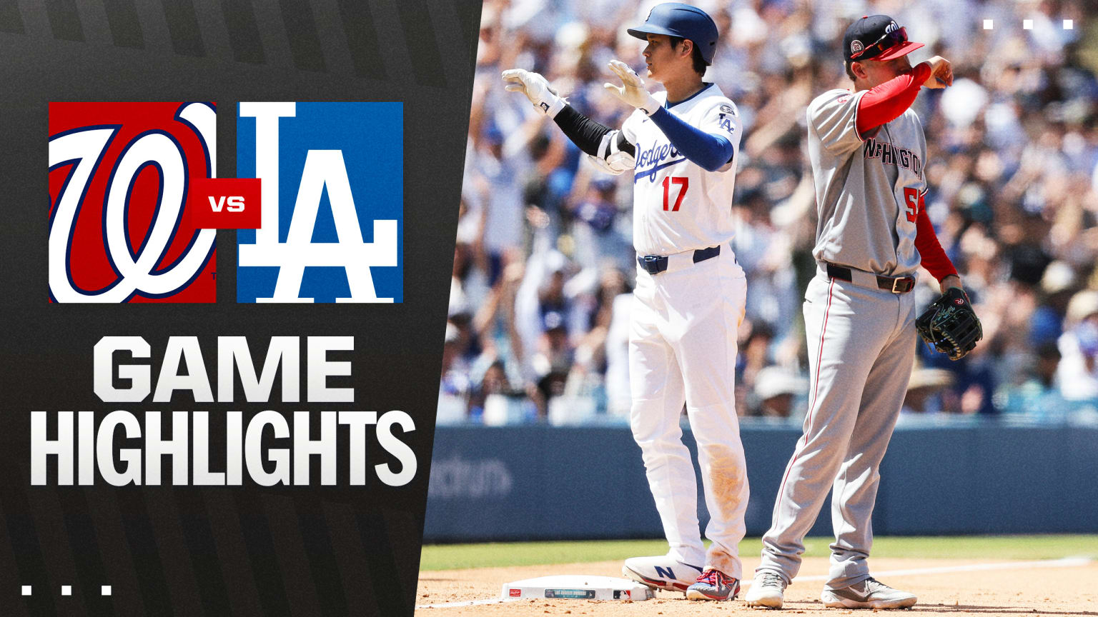 Nationals vs. Dodgers Highlights | 06/22/2025 | Los Angeles Dodgers
