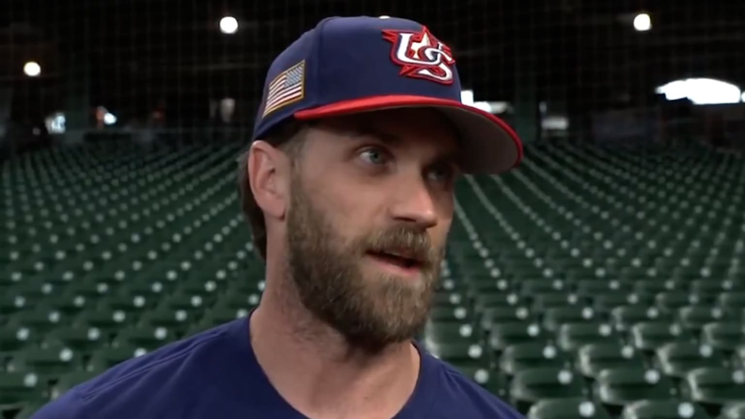 Bryce Harper on facing Nolan McLean | 03/18/2026 | Philadelphia Phillies