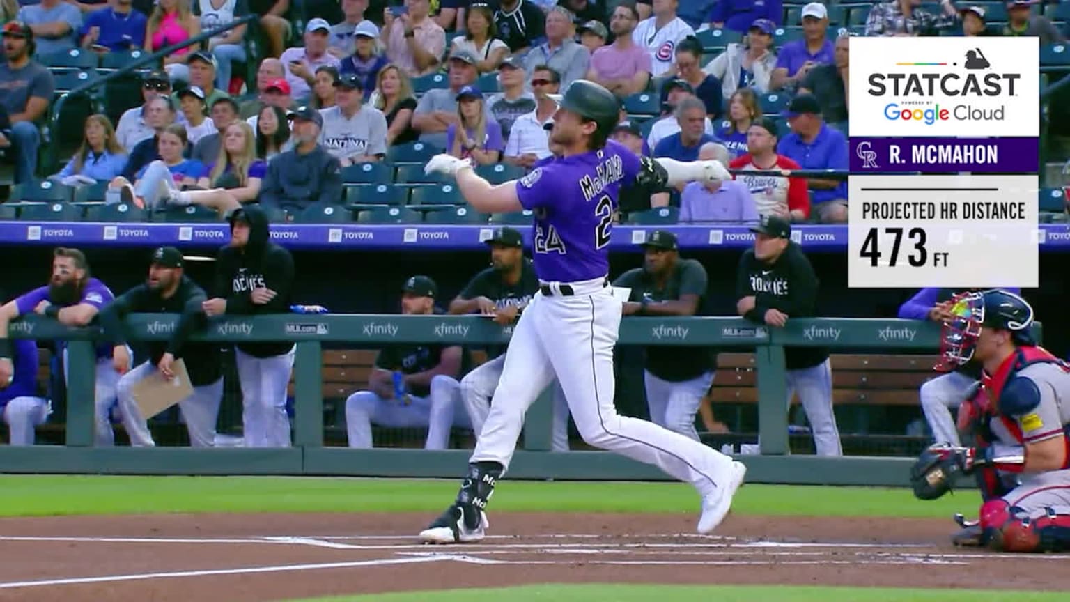 Check out the longest home runs of August 09/01/2023