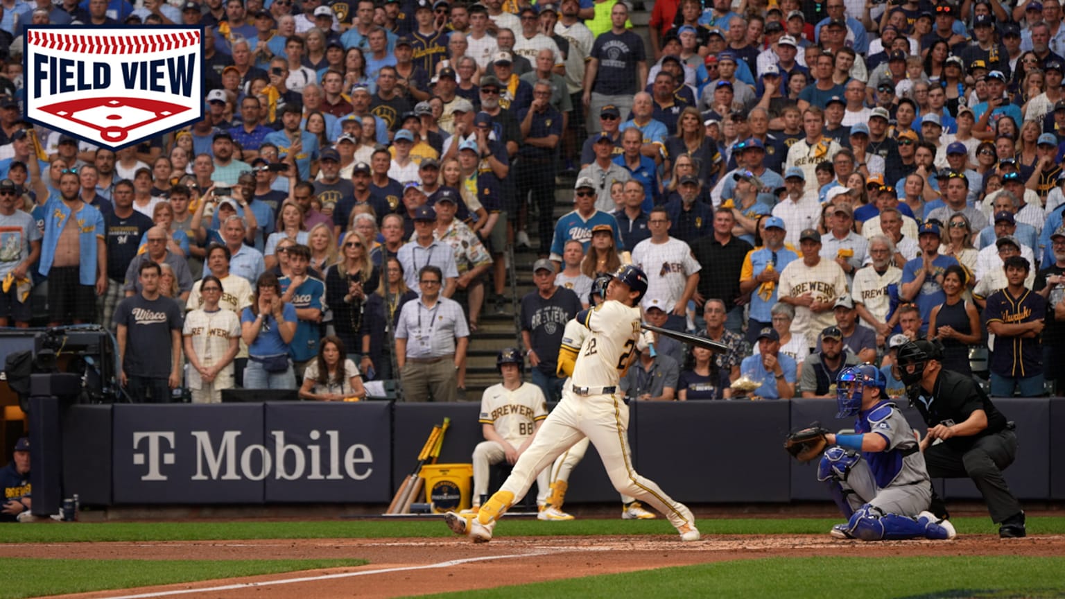 Field View: Christian Yelich's go-ahead two-run hit | 10/12/2026 ...