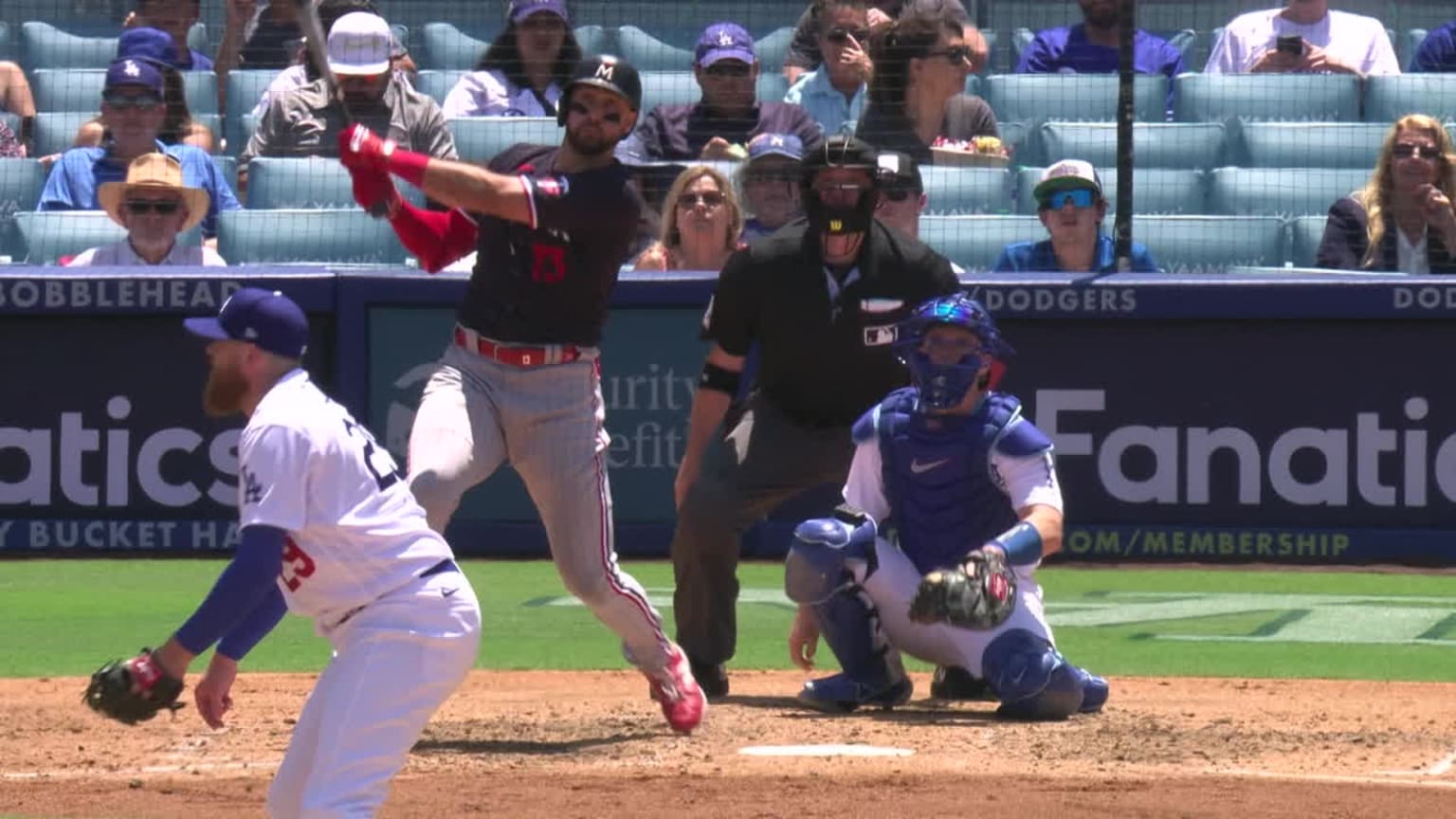 Joey Gallo's crazy grab, 05/10/2023