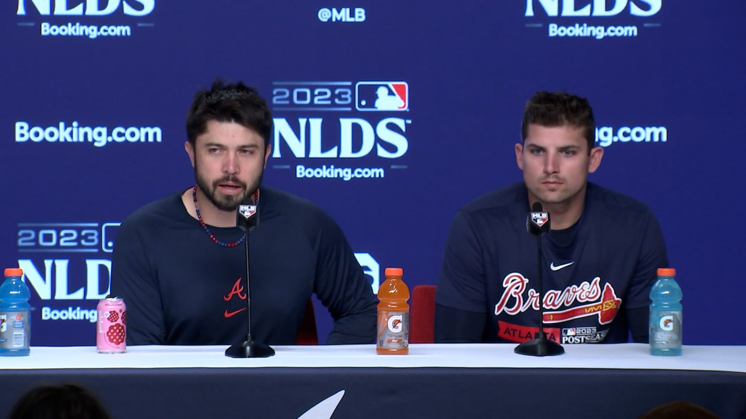 Braves talk NLDS Game 2 win 10/09/2023 Atlanta Braves
