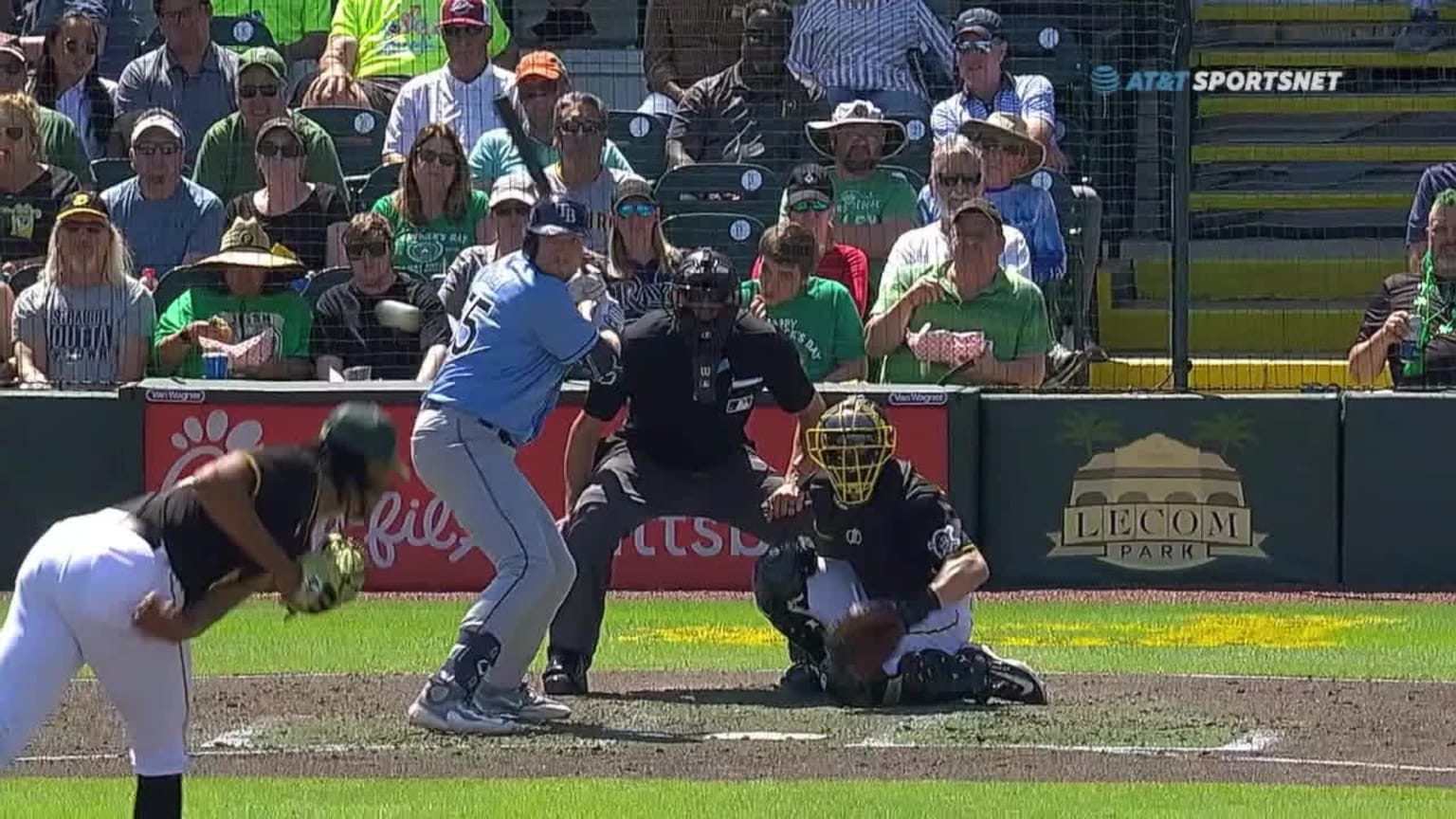 Luke Raley's solo home run 03/17/2023 Tampa Bay Rays