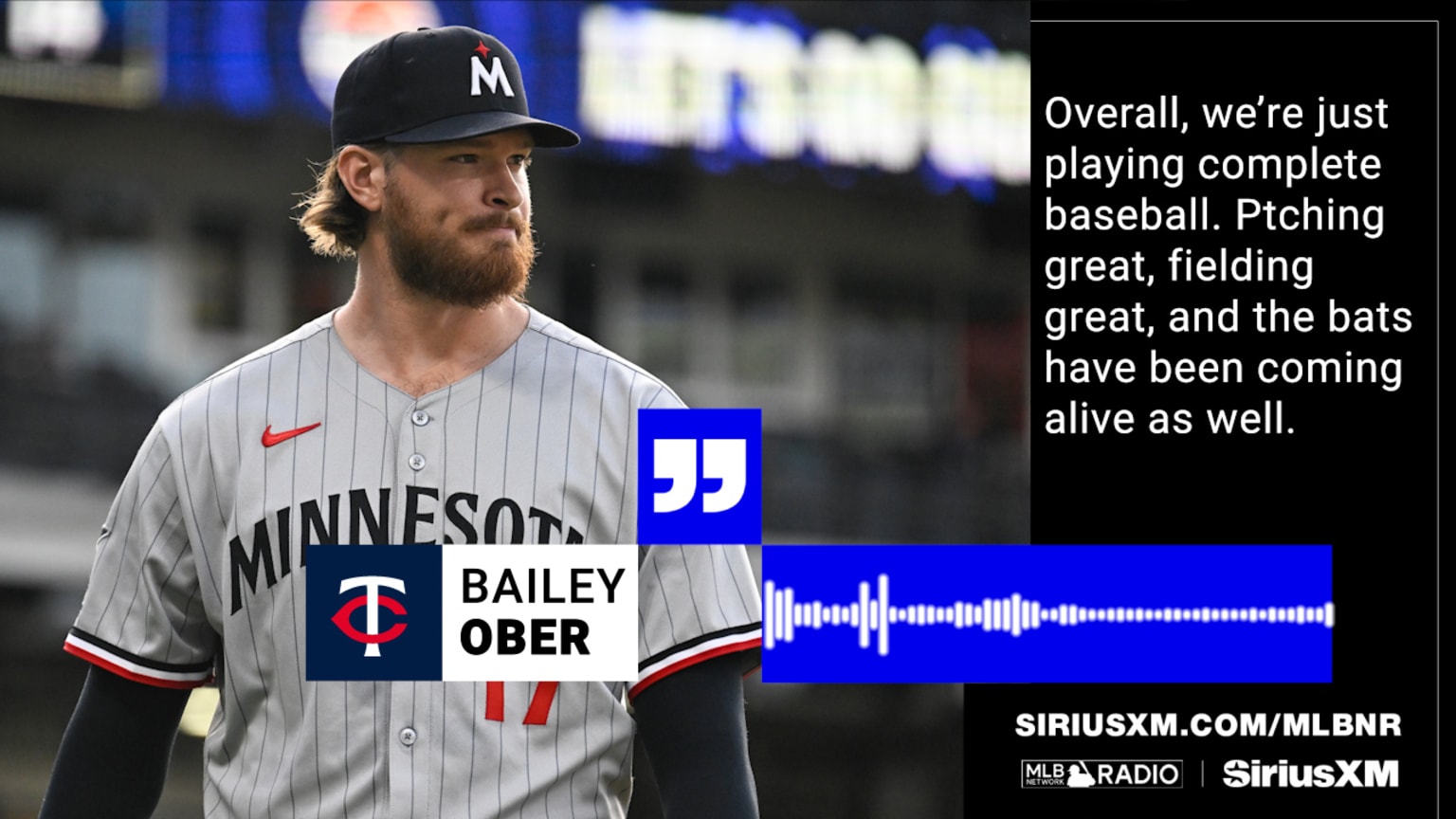 Bailey Ober on the Twins