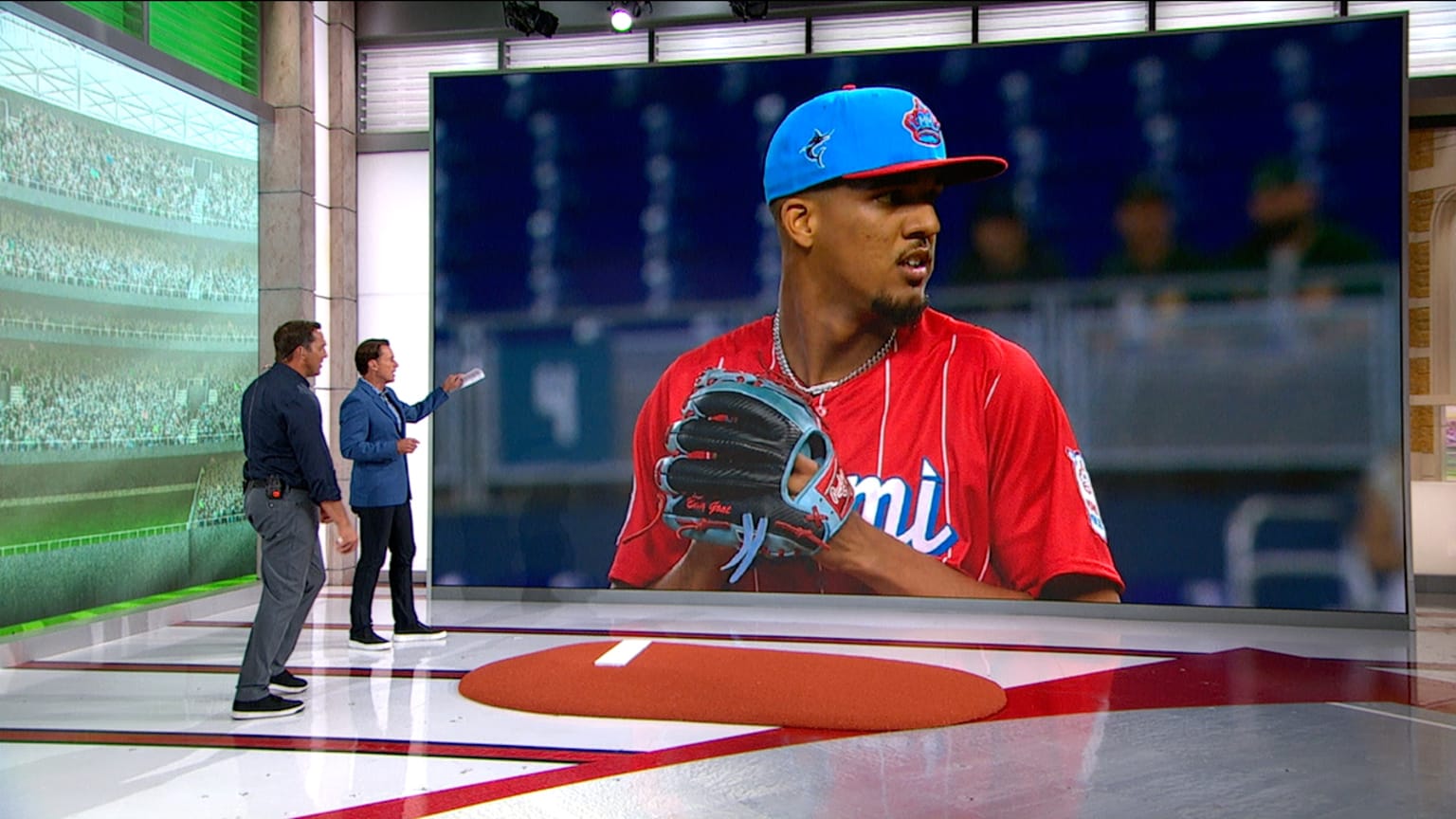 Eury Pérez, Walker Buehler Eury Pérez, Walker Buehler Eury Perez - Miami Marlins