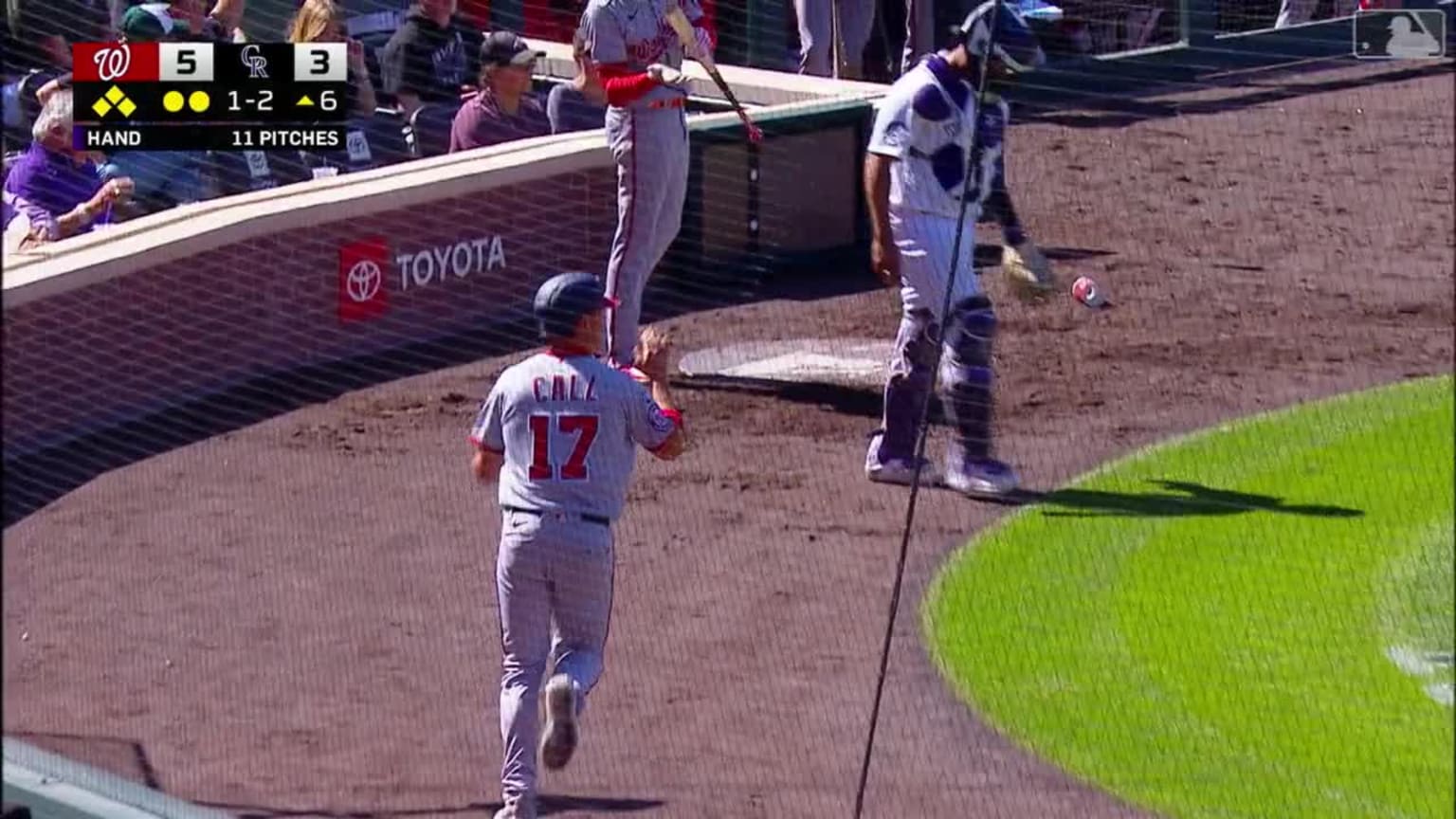 Nationals score three in the 6th 04/09/2023 Washington Nationals