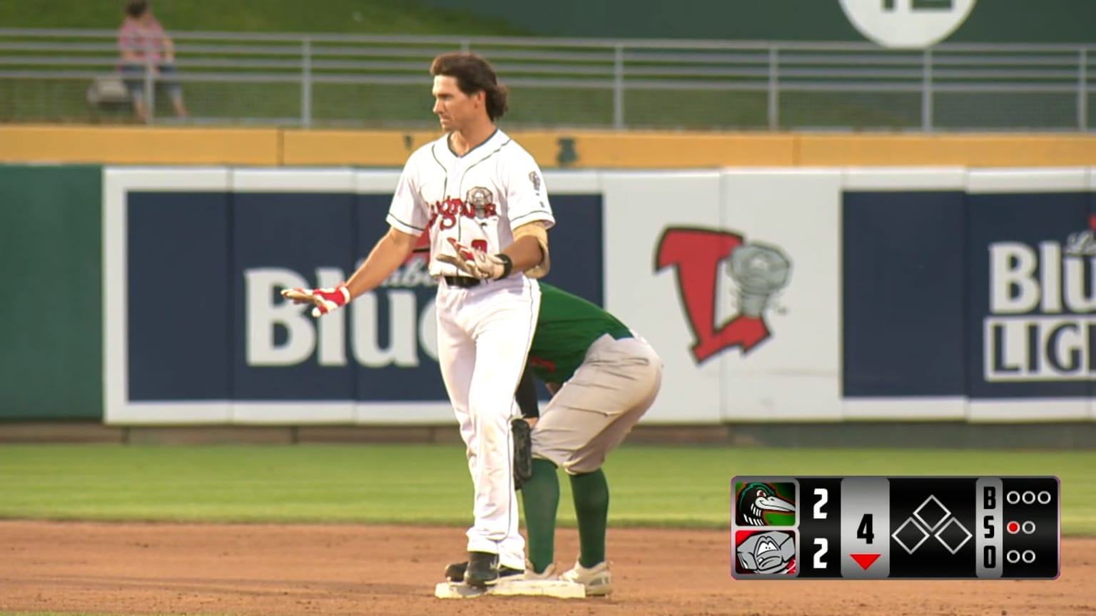 Colby Thomas doubles in consecutive atbats 08/17/2023