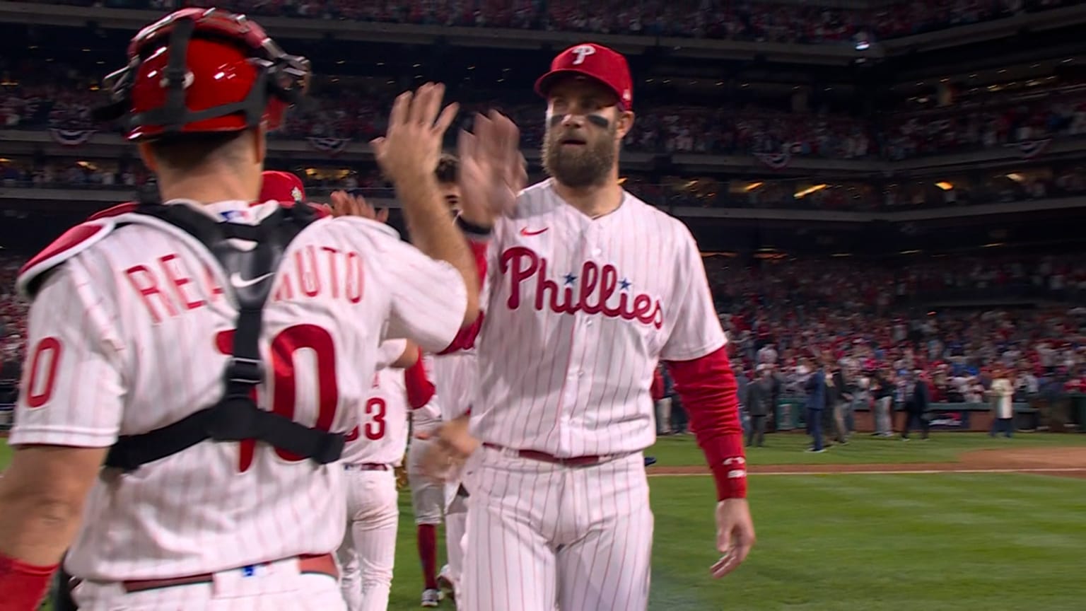 Phillies seal Game 3 victory 11/01/2022 Philadelphia Phillies