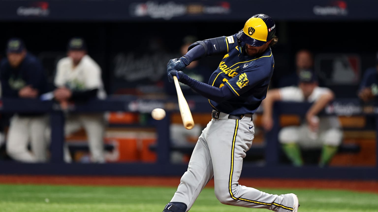 Brice Turang impulsa dos con sencillo | 26/10/2026 | Los Brewers de ...