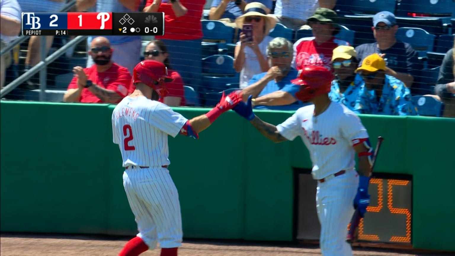 Kody Clemens cranks a solo home run to left field 03/21/2024