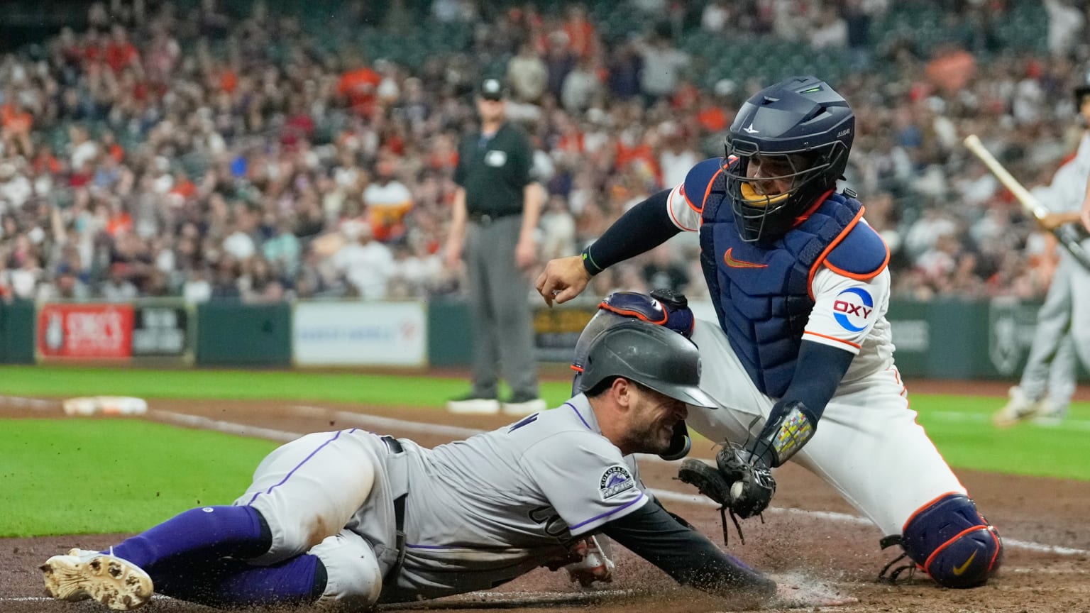 Astros execute perfect relay to the plate | 04/16/2026 | Houston Astros