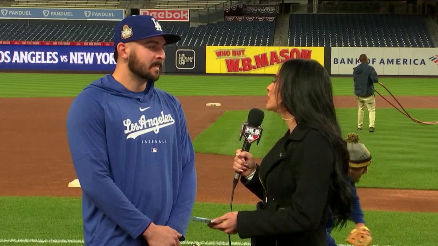 Alex Vesia discusses his onepitch save and more 10/27/2024 Atlanta