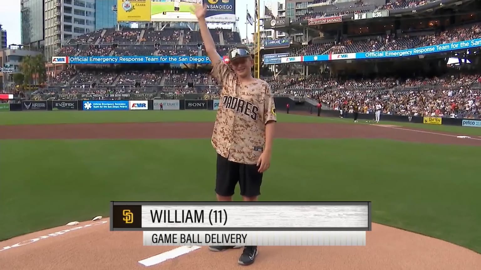 8/14/23 Game Ball Delivery 08/14/2023 San Diego Padres