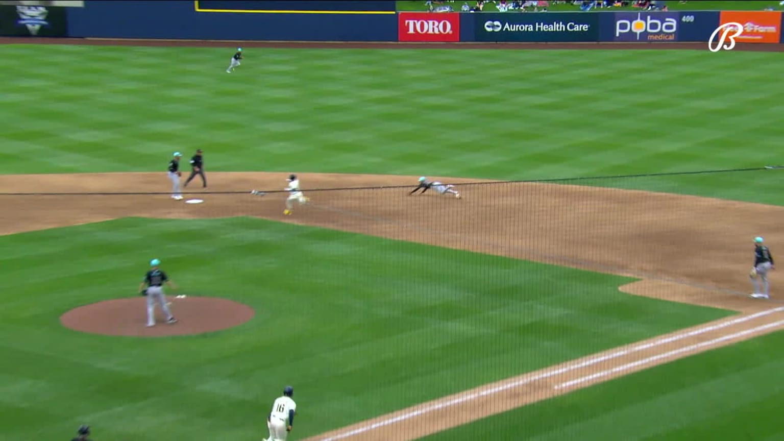 Blaze Alexander's diving play 03/24/2024 Arizona Diamondbacks