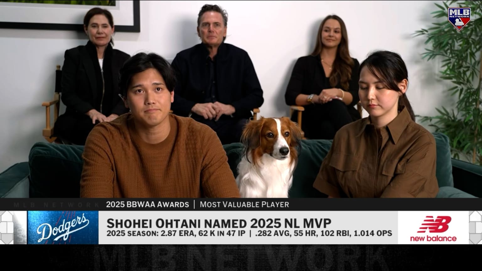 Shohei Ohtani on winning fourth MVP Award | 11/13/2025 | MLB Japan