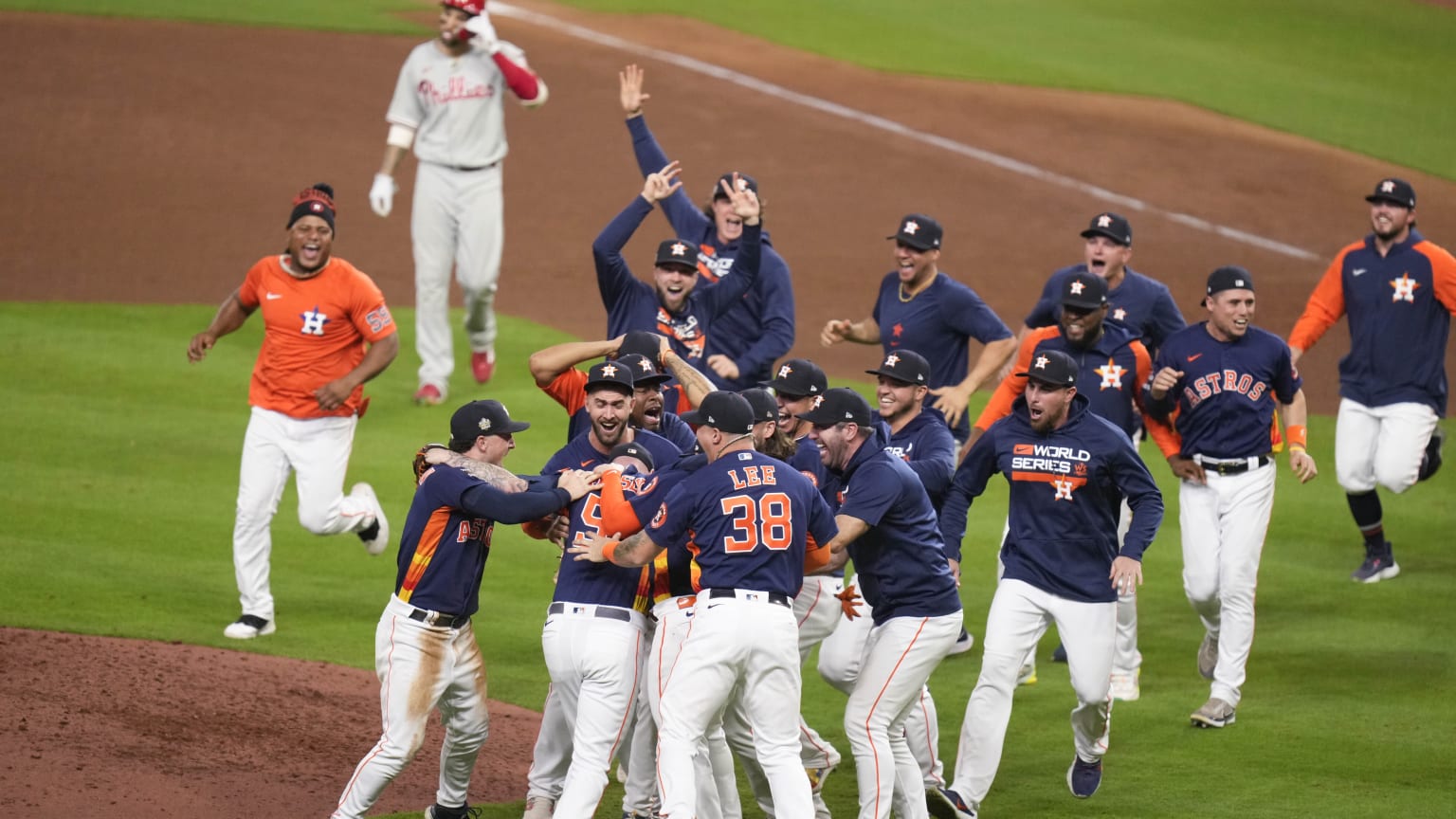 Astros win the 2022 World Series 11/05/2022 MLB