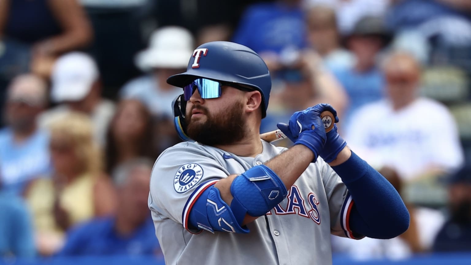 Rowdy Tellez's RBI fielder's choice | 08/21/2025 | Texas Rangers