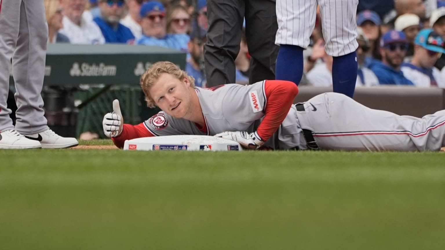 Joey Wiemer's first career triple | 03/29/2026 | Washington Nationals