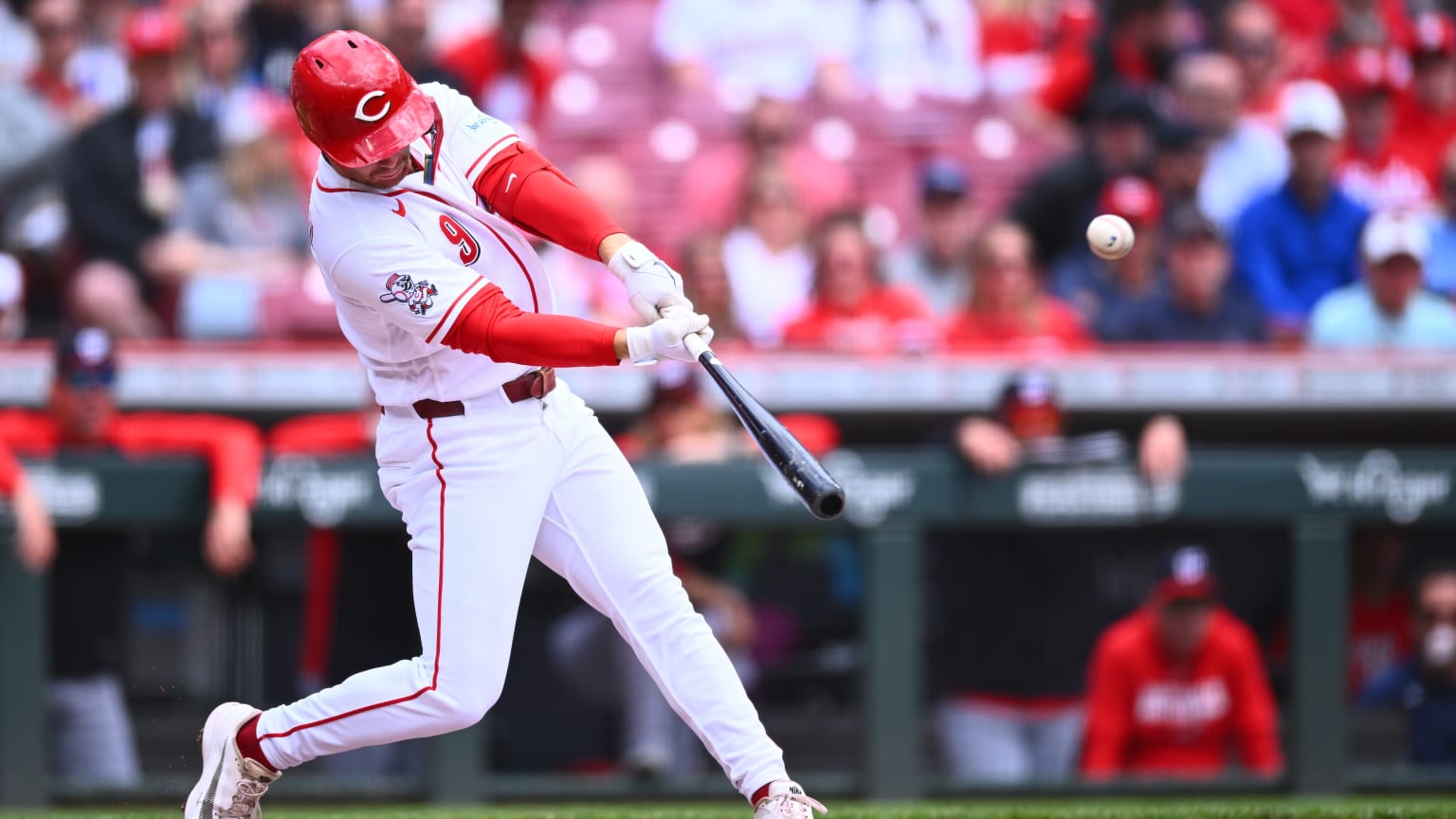 Matt McLain powers one over the wall 💪😮 | 05/15/2026 | Cincinnati Reds