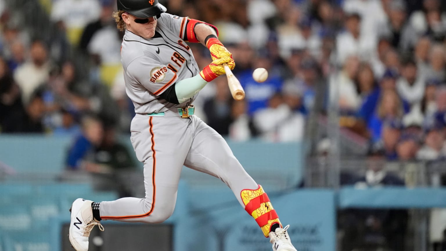 Harrison Bader lines a home run 🪮 | 05/15/2026 | San Francisco Giants