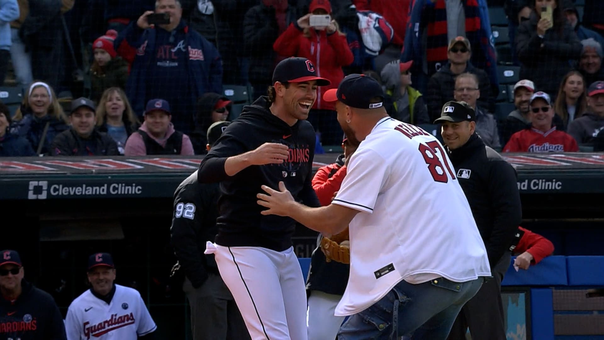 MLB Stories - Celeb First Pitches