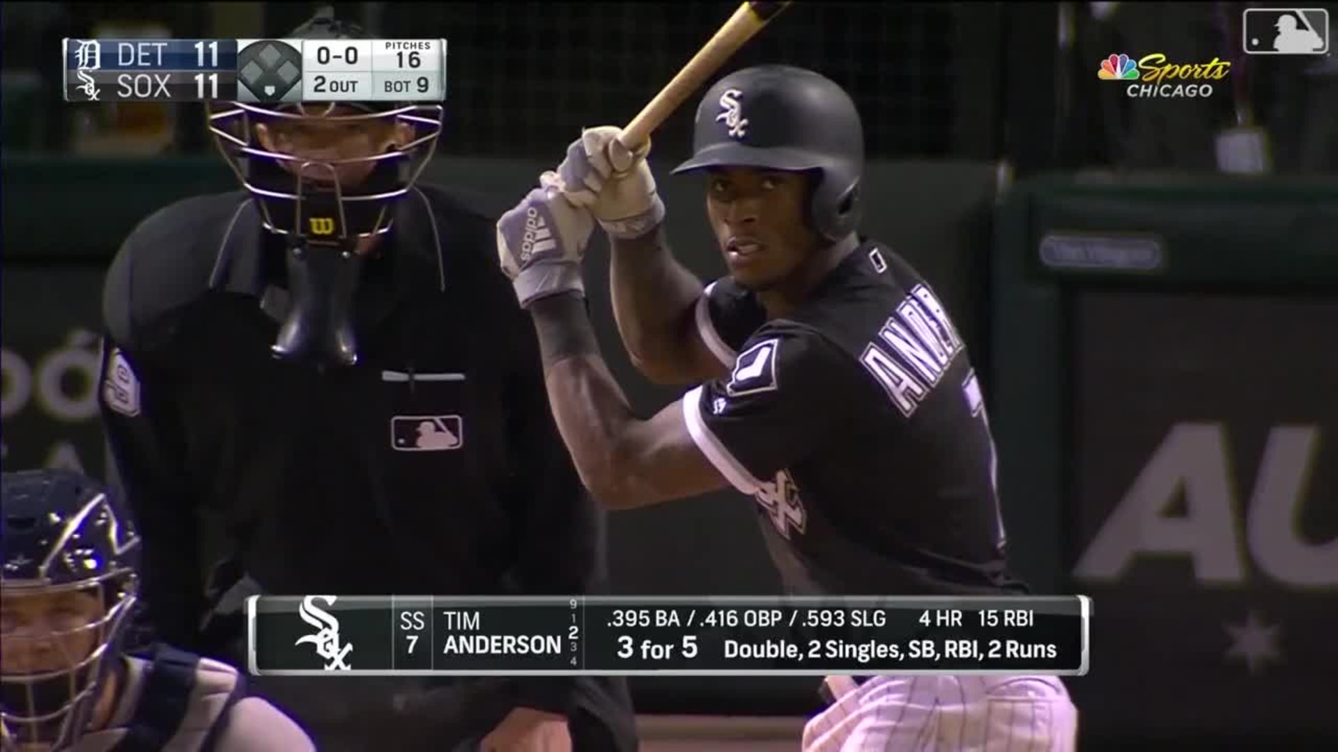 MLB Stories - Tim Anderson career timeline