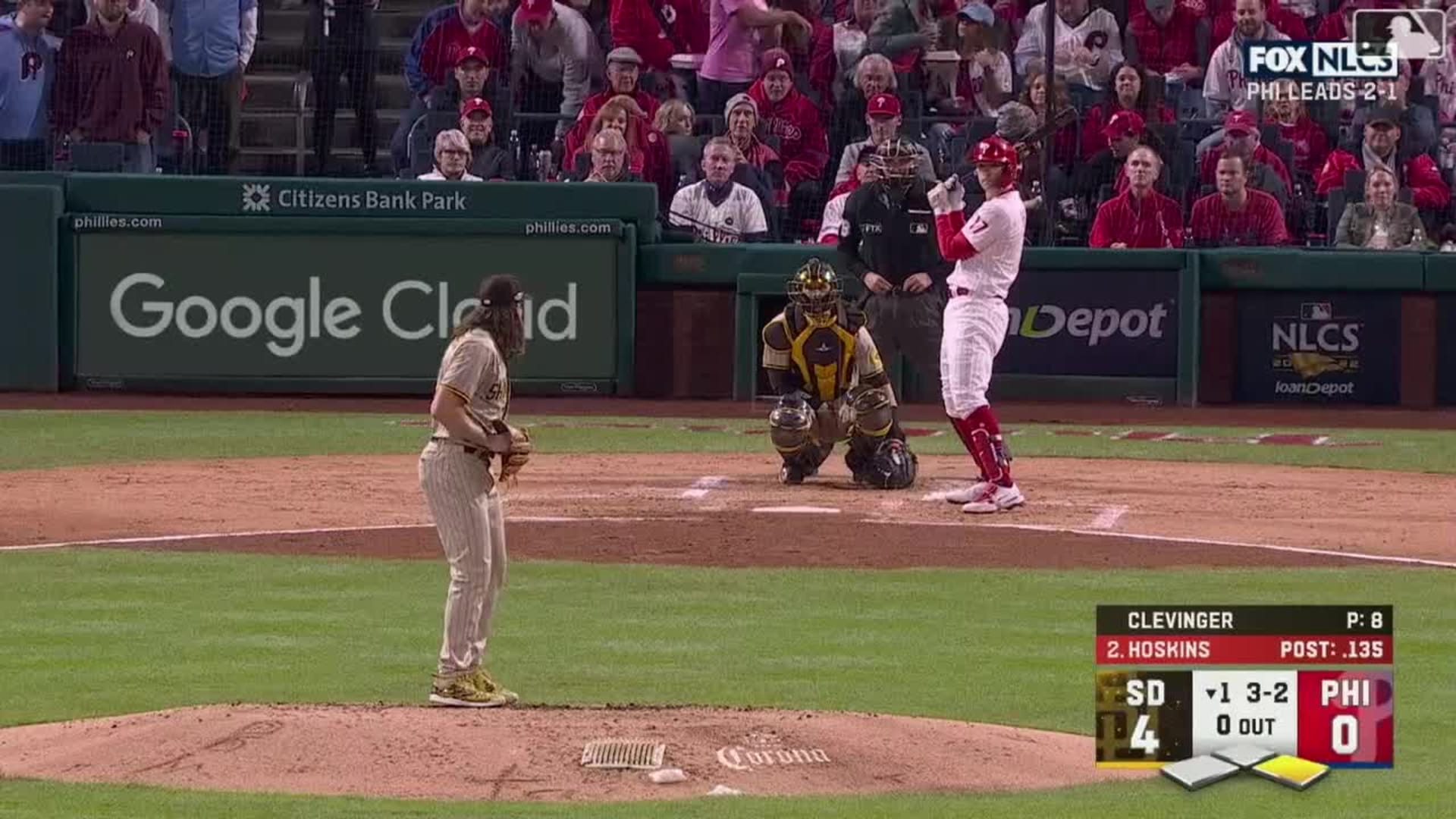 Hoskins homers off Rhame, 04/24/2019