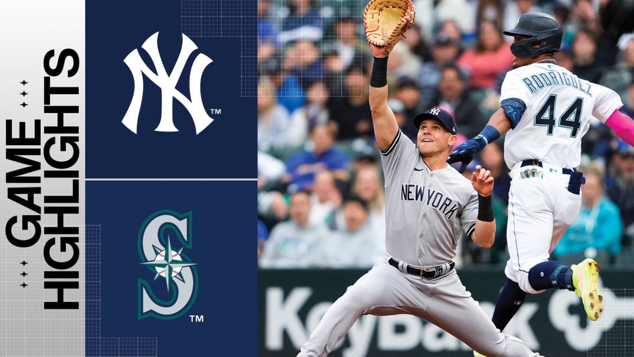田中将大 実使用球 MLB Yankees vs Mariners Raleigh, Kirby lift Mariners to 1-0 win over Yankees | 05/31