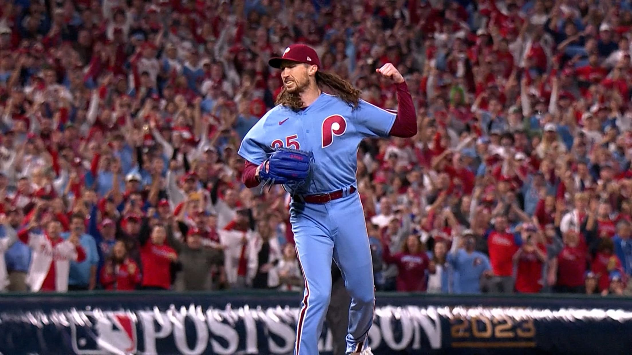 Phillies hold on in 9th inning, 10/12/2023